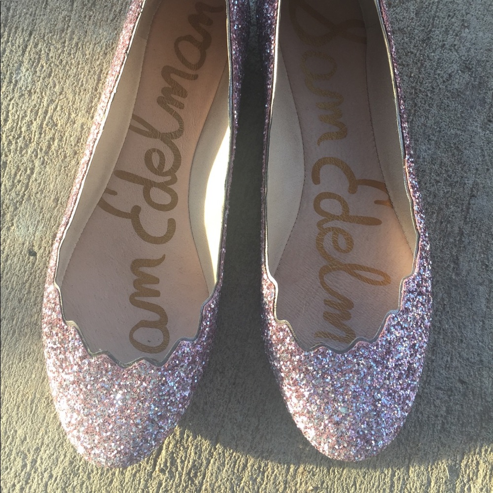Sam Edelman Glitter Flats